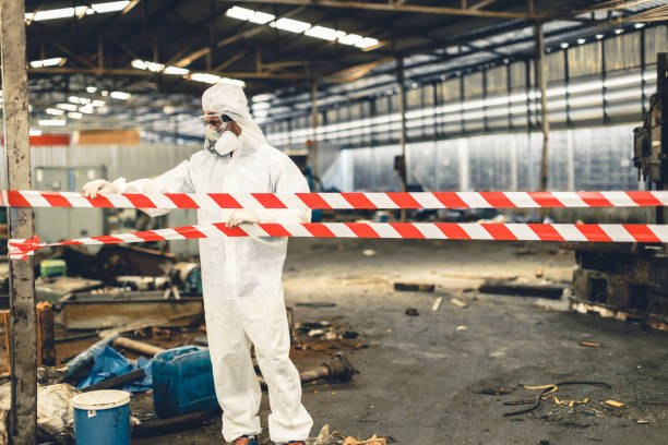 Professional Drug Lab Cleanup technician working in Rodeo, CA